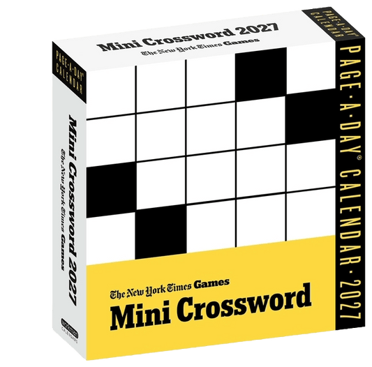 The New York Times Mini Crossword Page-A-Day(r) Calendar 2027: For Crossword Beginners and Puzzle Pros