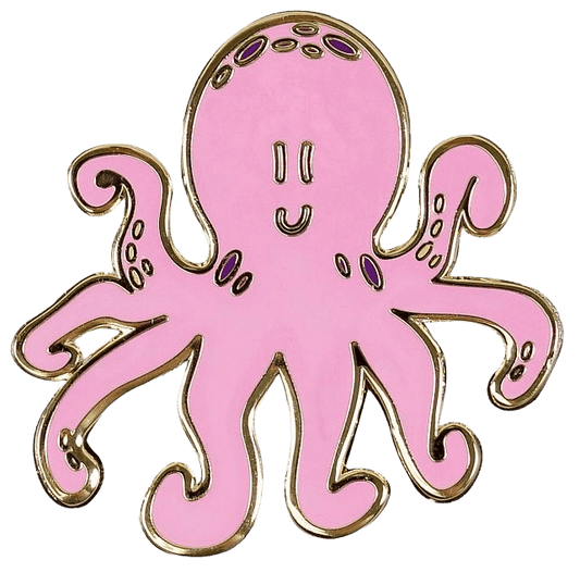 Enamel Pin Octopus