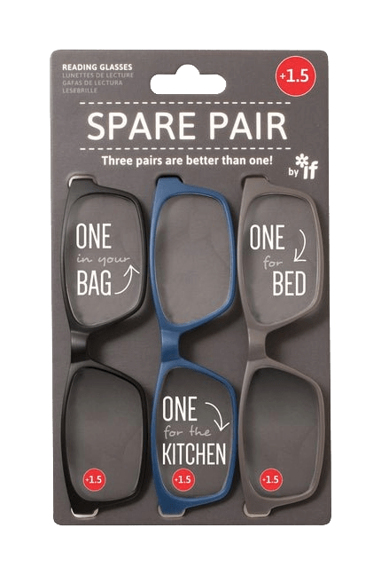 Spare Pair Reading Glasses +1.5