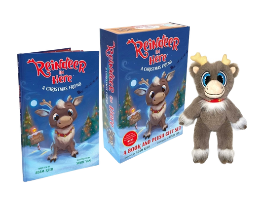 Reindeer in Here (Book & Plush): A Christmas Friend -- A Simply Magical Tradition