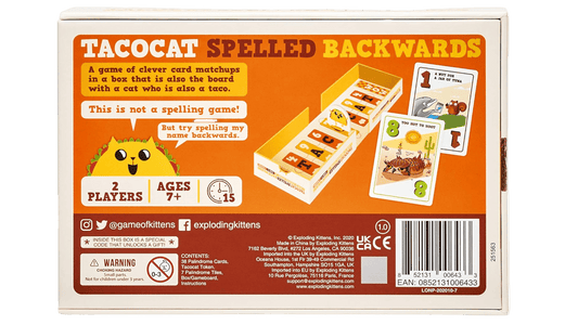 Tacocat Spelled Backwards
