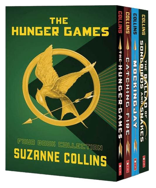 The Hunger Games 4-Book Paperback Box Set (the Hunger Games, Catching Fire, Mockingjay, the Ballad of Songbirds and Snakes)