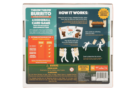 Throw Throw Burrito Extreme Outdoor Edition