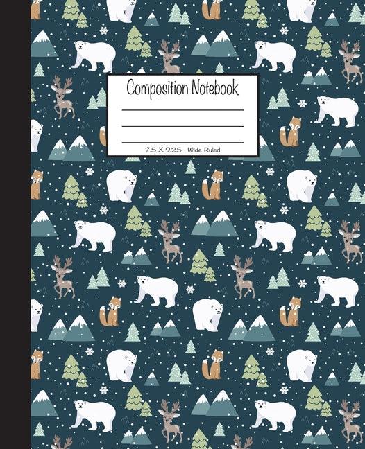 Composition Notebook: 7.5x9.25, Wide Ruled - Ingram