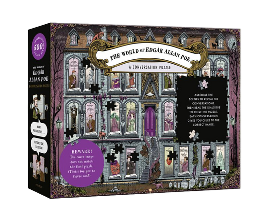 The World of Edgar Allan Poe: A Conversation Puzzle: 500-Piece Puzzle