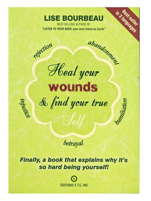 Heal Your Wounds & Find Your True Self: Finally, a Book That Explains Why It's So Hard Being Yourself! - Ingram