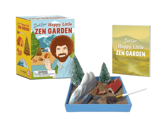 Bob Ross Happy Little Zen Garden