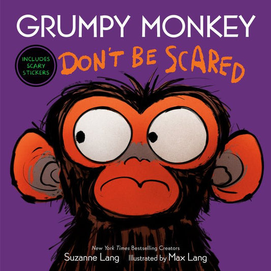 Grumpy Monkey Don't Be Scared: Includes Scary Stickers - Ingram