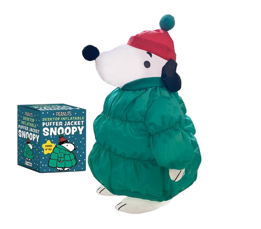 Peanuts: Desktop Inflatable Puffer Jacket Snoopy: Stands 14" Tall