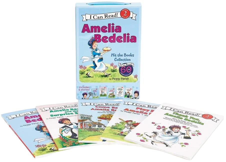 Amelia Bedelia 5-Book I Can Read Box Set #1: Amelia Bedelia Hit the Books