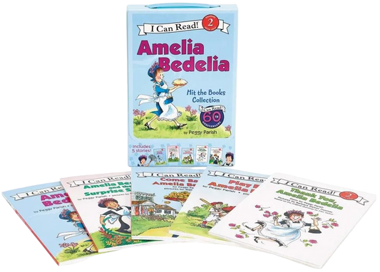 Amelia Bedelia 5-Book I Can Read Box Set #1: Amelia Bedelia Hit the Books