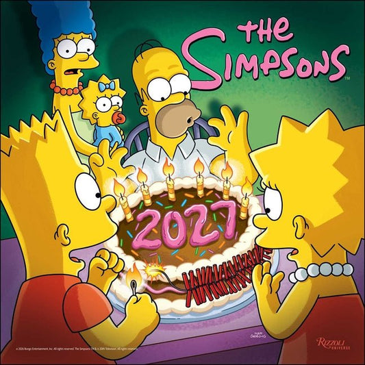 The Simpsons 2027 Wall Calendar - Ingram