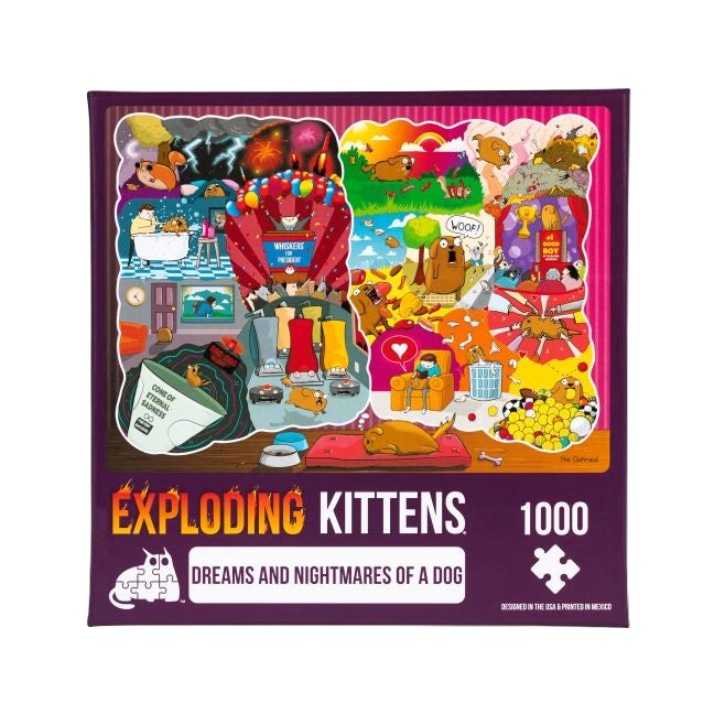 Dreams and Nightmares of a Dog Puzzle (1000 piece)