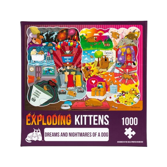 Dreams and Nightmares of a Dog Puzzle (1000 piece)