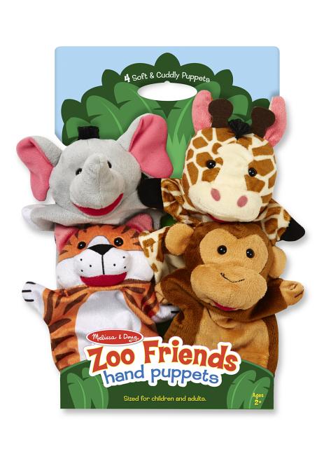 Zoo Friends Hand Puppets - Ingram