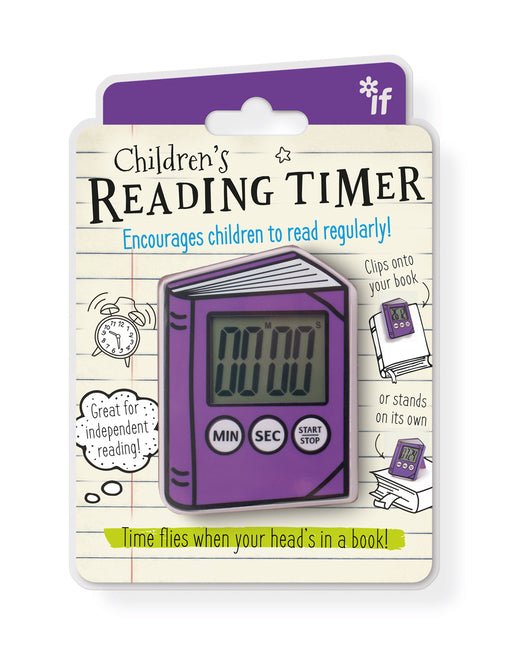 Children's Reading Timer Purple Timer [With Battery] - Ingram