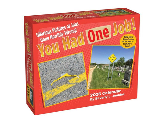 You Had One Job 2026 Day-To-Day Calendar - Ingram