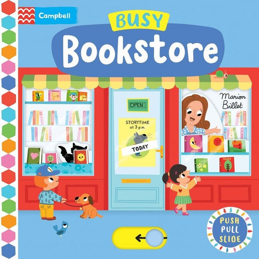 Busy Bookstore: Push, Pull, Slide - Ingram