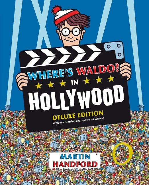 Where's Waldo? in Hollywood: Deluxe Edition with New Searches and Collectible Poster (a Hidden Object Activity Book with Search & Find Puzzles and Spo - Ingram