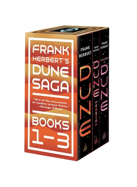 Frank Herbert's Dune Saga Books 1-3 Boxed Set: Dune, Dune Messiah, and Children of Dune