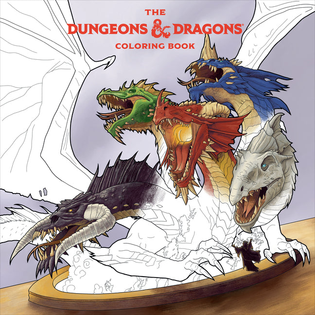 Dungeons & Dragons Coloring Book: 80 Adventurous Line Drawings - Ingram