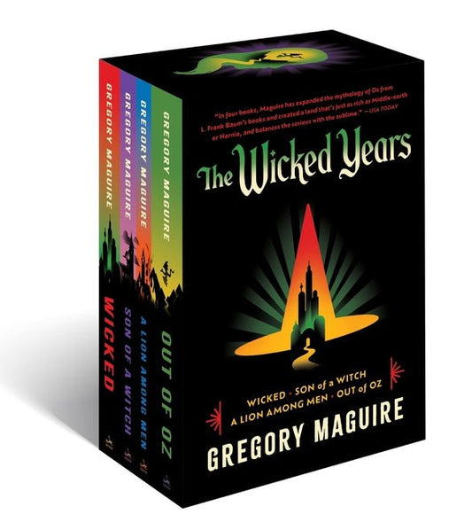 Wicked Series Box Set: Wicked / Son of a Witch / Out of Oz / A Lion Among Men - Ingram