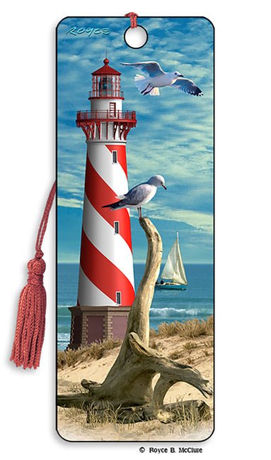 Royce 3D Bookmark - Lighthouse - Ingram