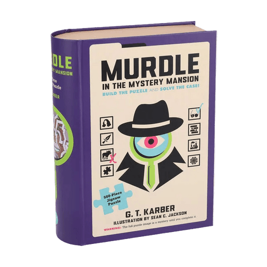 Murdle in the Mystery Mansion 500-Piece Jigsaw Puzzle