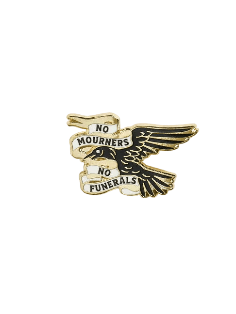 Leigh Bardugo's Grishaverse: No Mourners, No Funerals Enamel Pin