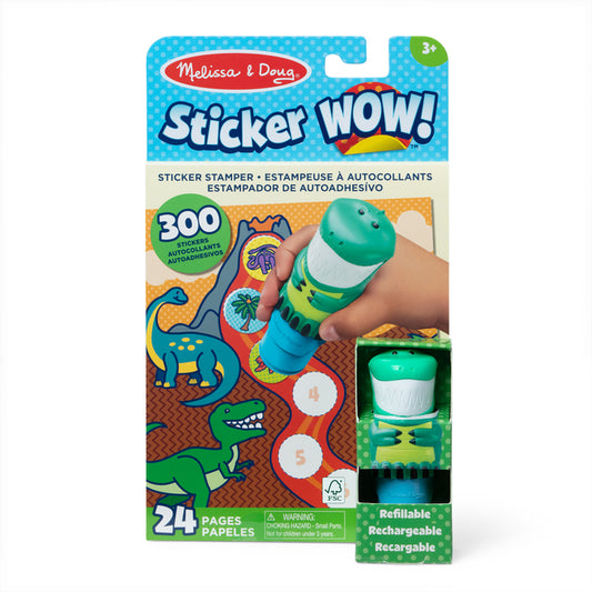 Sticker Wow! Activity Pad Set - Dinosaur - Ingram