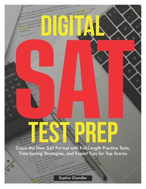 Digital SAT Test Prep: Crack the New SAT Format with Full-Length Practice Tests, Time-Saving Strategies, Expert Tips for Top Scores - Ingram