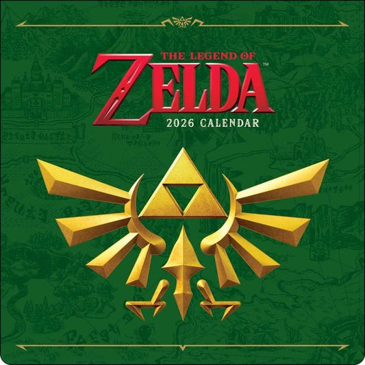 Legend of Zelda 2026 Wall Calendar - Ingram