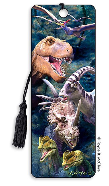 Royce 3D Bookmark - Dinosaurs - Ingram