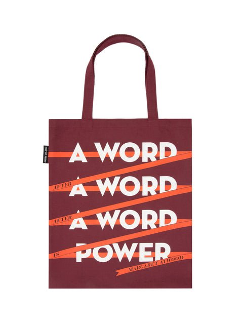 Margaret Atwood: A Word Is Power Tote Bag - Ingram