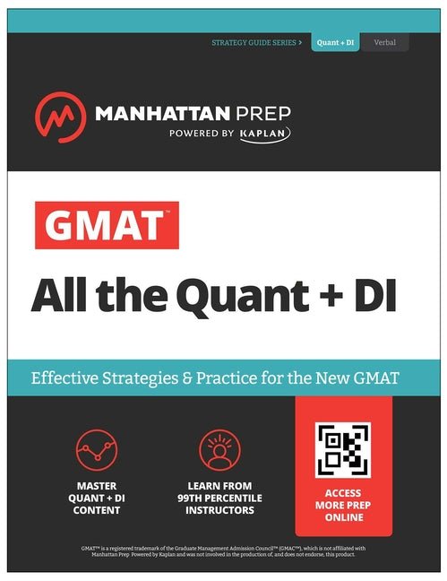 GMAT All the Quant + Di: Effective Strategies & Practice for the New GMAT + Atlas Online - Ingram