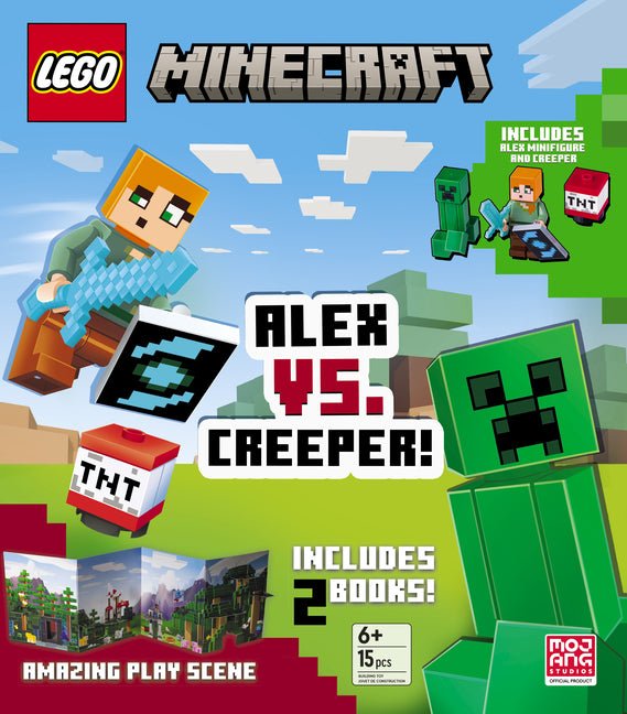 Alex vs. Creeper (Lego Minecraft): Landscape Activity Box - Ingram