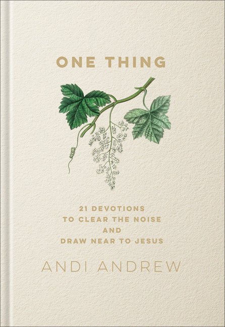 One Thing: 21 Devotions to Clear the Noise and Draw Near to Jesus - Ingram