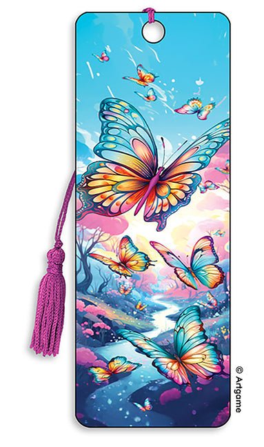 Royce 3D Bookmark - Butterfly River - Ingram