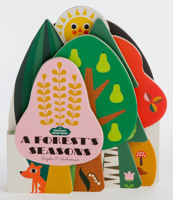 Bookscape Board Books: A Forest's Seasons: (Colorful Children's Shaped Board Book, Forest Landscape Toddler Book) - Ingram