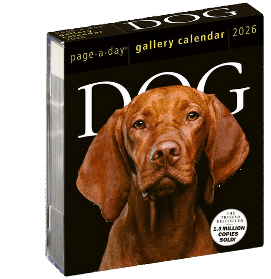 Dog Page-A-Day(r) Gallery Calendar 2026: An Elegant Canine Celebration