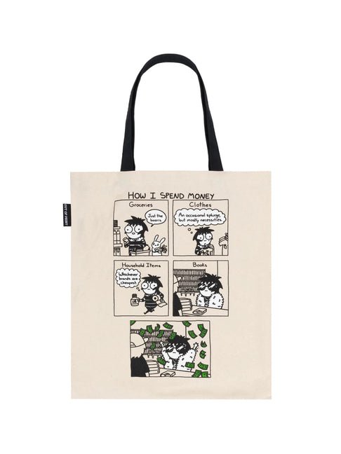 Sarah's Scribbles: How I Spend Money Tote Bag - Ingram