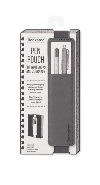 Bookaroo Pen Pouch Charcoal - Ingram