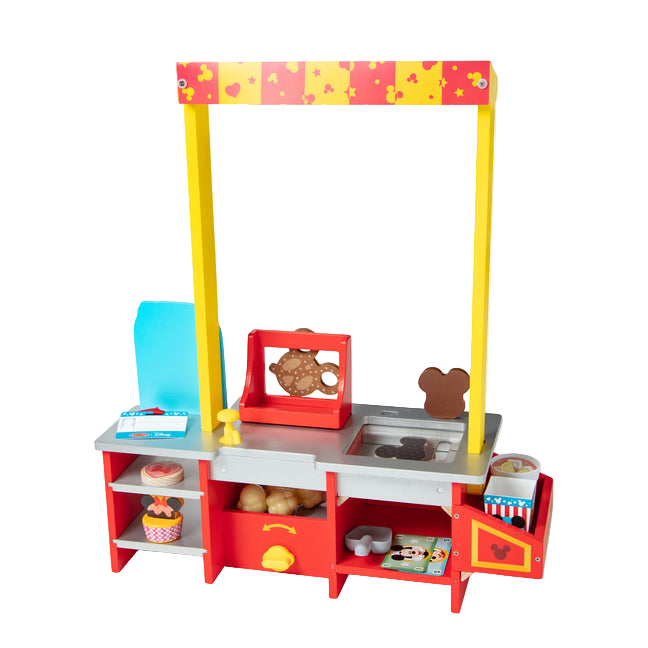 Melissa & Doug: Disney Snacks & Popcorn Wooden Food Counter