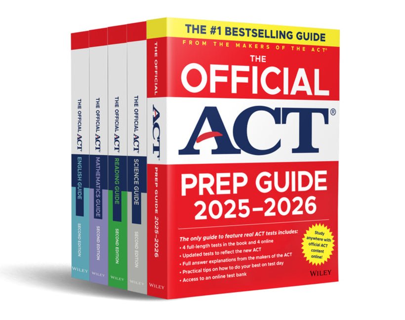 Official ACT Prep & Subject Guides 2025-2026 Complete Set - Ingram