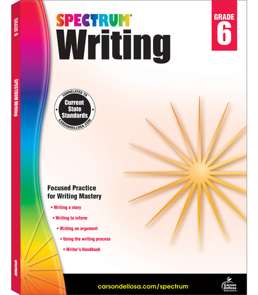 Spectrum Writing, Grade 6: Volume 40 - Ingram