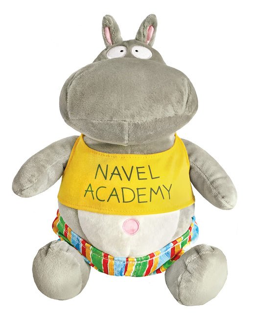Belly Button Book! Hippo Doll: 10.5 Seated - Ingram