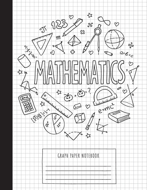 Graph Paper Notebook: (Large, 8.5"x11") 100 Pages, 4 Squares per Inch, Math and Science Graph Paper Composition Notebook for Students - Ingram