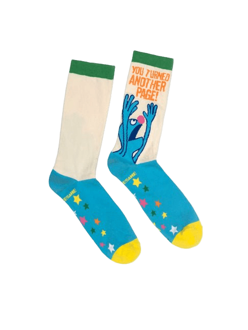 Sesame Street: The Monster at the End of This Book Socks