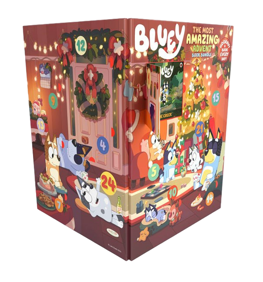 Bluey: The Most Amazing Advent Calendar Book Bundle