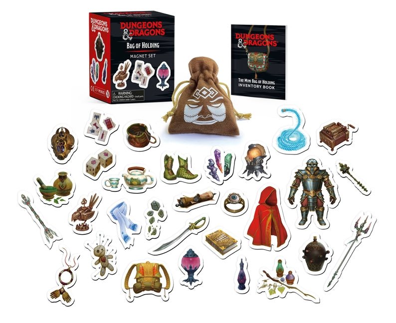 Dungeons & Dragons: Bag of Holding Magnet Set - Ingram